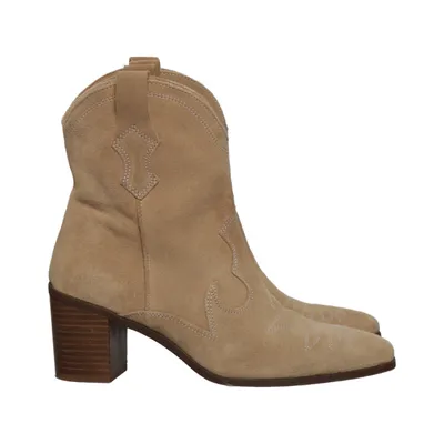 Cowboy boots (Beige) from Zara