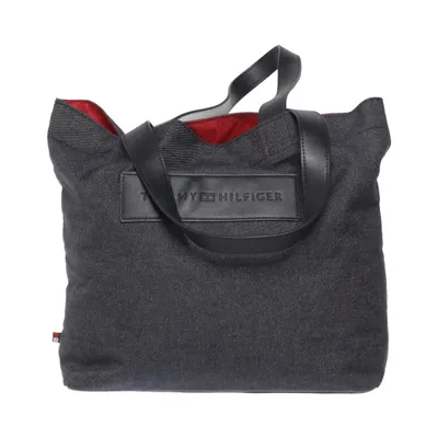 Håndtaske (Grå) fra Tommy Hilfiger Bomuld, Polyester, Polyurethan