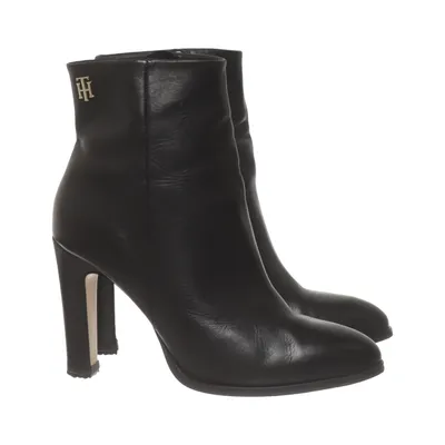 Heeled boots (HIGH HEEL LEATHER BOOT) from Tommy Hilfiger Leather