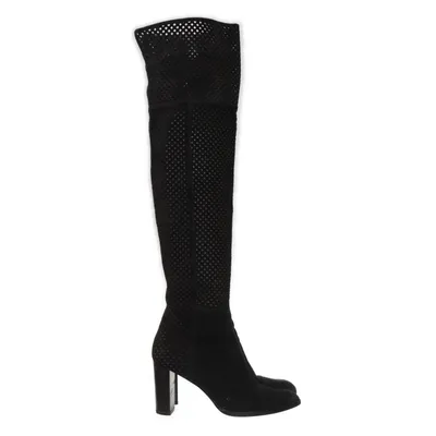 Bottes (Noir) de Diane von Furstenberg Daim