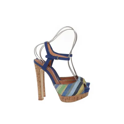 High heel sandals (Blue, Multicolored) from La Strada