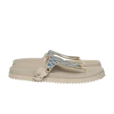 Flip Flops (Beige, Blau, Weiß) von Hey Marly