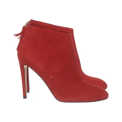 Bottes à talons (Rouge) de Pura Lopez Cuir