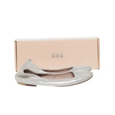 Ballerinaskor (Silverfärgad) från Bloch