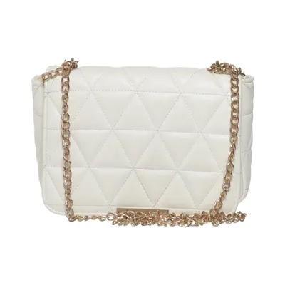 Sac à bandoulière (Blanc) de Glitter Polyester, Polyuréthane
