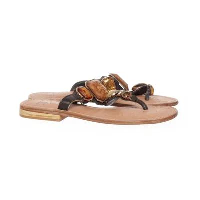 Flipflop (Svart, Flerfärgad) från Geox Skinn
