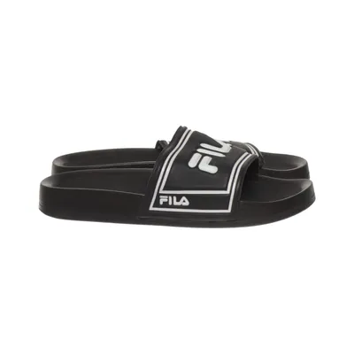 Slip-ins (Black, White) from Fila Polyurethane
