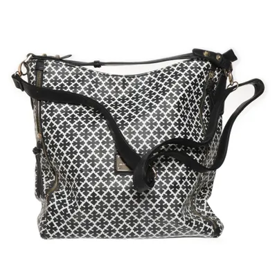 Axelremsväska (Svart, Vit) från NYPD Polyester, Polyuretan