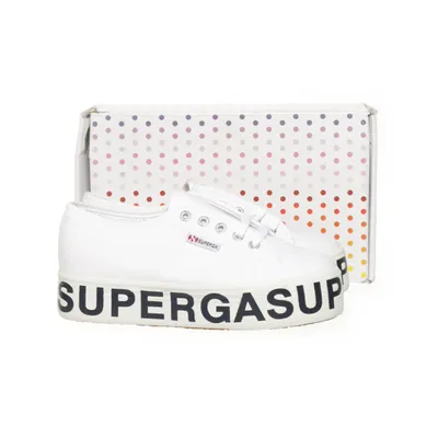 Tygskor (Vit) från Superga