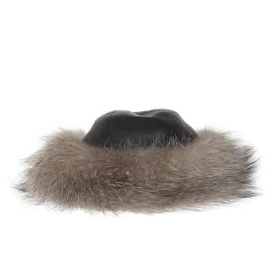 Pelshat (Sort, Grå) fra Exclusive Style