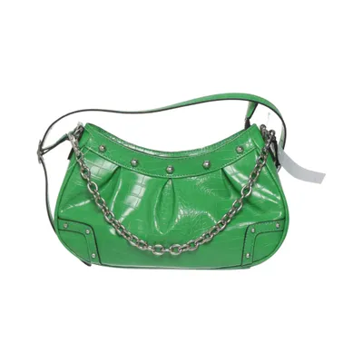 Schoudertas (Groen) van Topshop Polyester, Polyurethaan