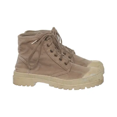Bottes à lacets (Beige) de Natural World Coton