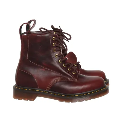 Laced boots (Red) from Dr. Martens Leather