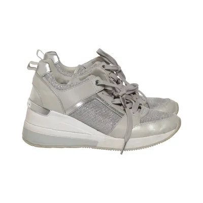 Sneakers (Grijs, Zilver) van Michael Kors Leer