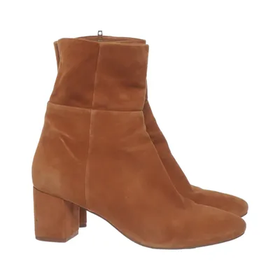 Støvletter (Brun) fra H&M Ruskind