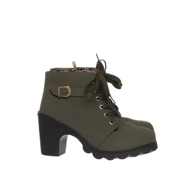 Heeled boots (Green) from Balea