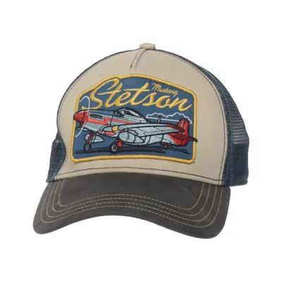 Casquette de camionneur (Bleu, Beige, Multicolore) de Stetson