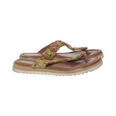 Teenslippers (Bruin, Meerkleurig) van Privé Shoe Collection