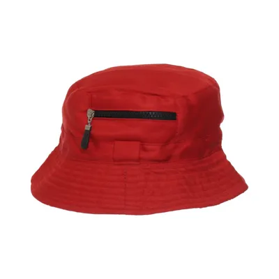 Bucket hat (Red, Beige)