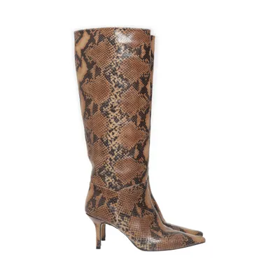 Boots (Beige, Black) from Hecho en España
