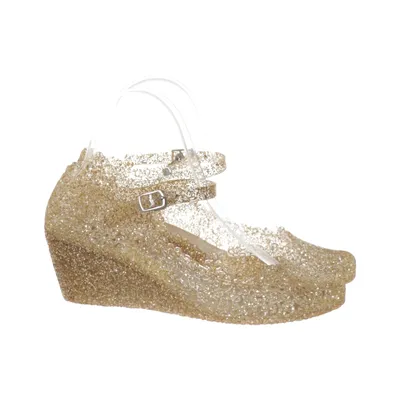 Keilschuhe (Gold) von Inzi