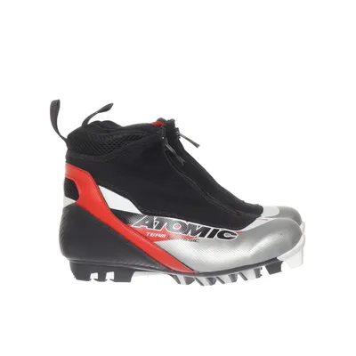 Cross-country ski boots (Red, Silver, Black) from Atomic
