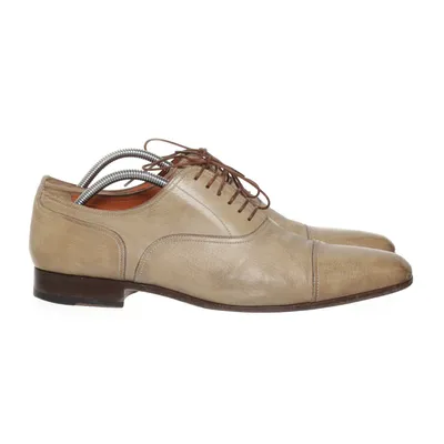 Oxfordskor (Beige) från Santoni Skinn