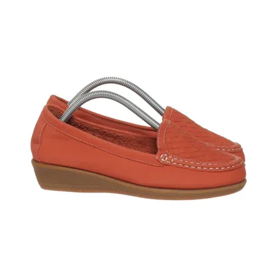 Moccasins (Orange) from Hang Ten Leather