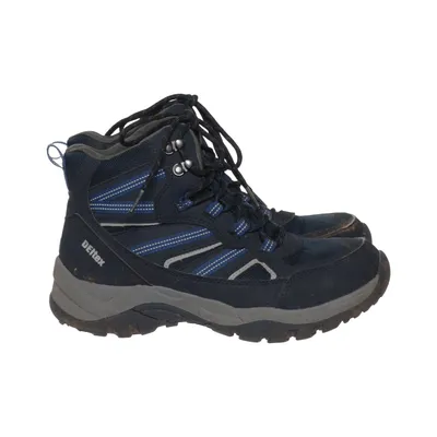 Laced boots (Blue, Gray) from Deltex Polyester