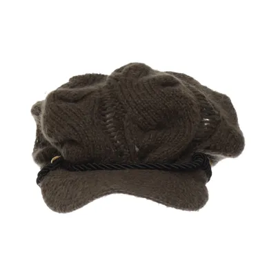 Skepparmössa (Brun) från Sisley Akryl, Mohair, Polyamid, Ull