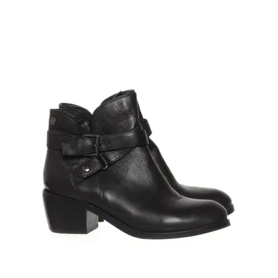 Ankle boots (Black) from Carmela Leather