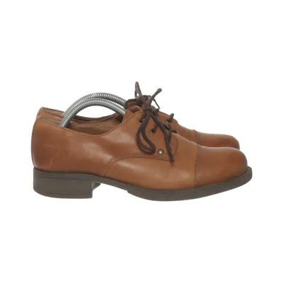 Derby shoes (Brown) from Savita Leather