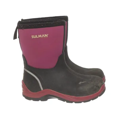 Bottes en caoutchouc (Noir, Rose) de Sulman