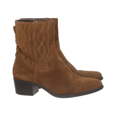 Ankle boots (Brown) from Manfield Leather