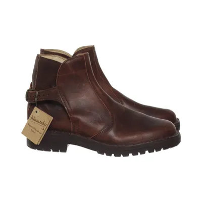 Ankle boots (Brown) from Kinnasko
