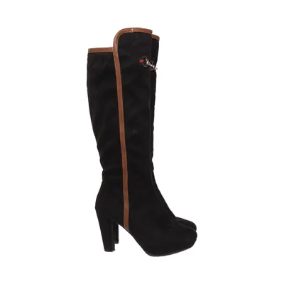 Bottes (Noir, Marron) de Top Girl