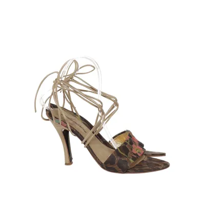 Sandaletter (Brun, Flerfärgad) från Blumarine Skinn