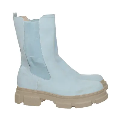 Chelsea boots (Blå, Beige) fra Catwalk Læder