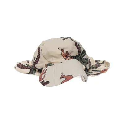 UV cap (Beige, Multicolored) from Lindex Elastane, Polyester