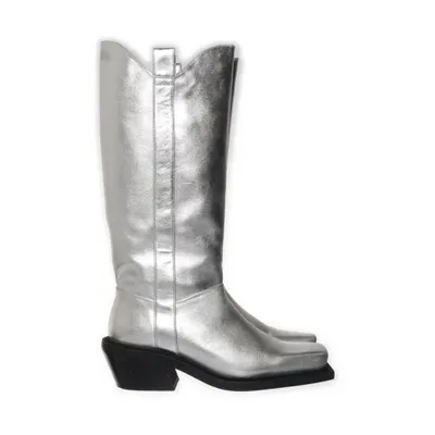 Stövlar (Silverfärgad) från Topshop