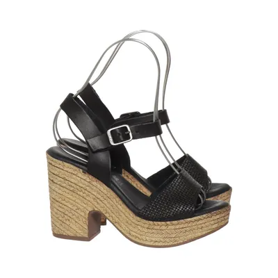 Chaussure compensées (Noir) de Lola Cruz Cuir