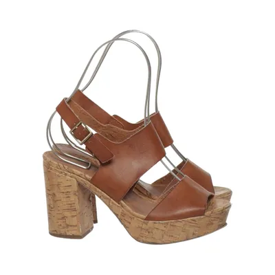Sandaletten (Bruin) van Attitude Leer