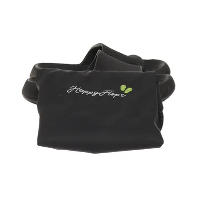 Slippers (Zwart) van Happy Flops Polyurethaan