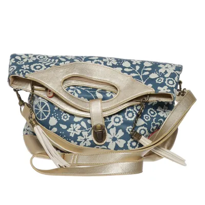 Shoulder-bag (Blue, Multicolored) from Blutsgeschwister