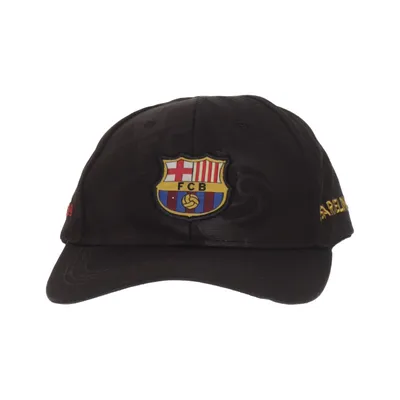 Baseball cap (Black) from FC Barcelona Cotton
