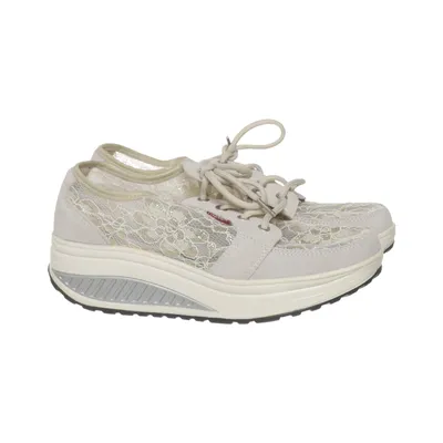 Sneakers (Beige, Vit, Guldfärgad) från Fashion