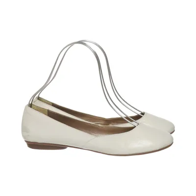 Ballet flats (White) from Jerns Leather