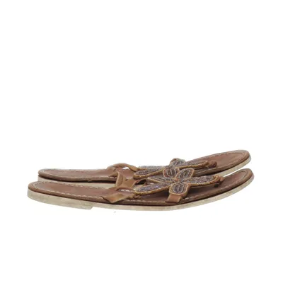 Teenslippers (Bruin) van Sandal Days
