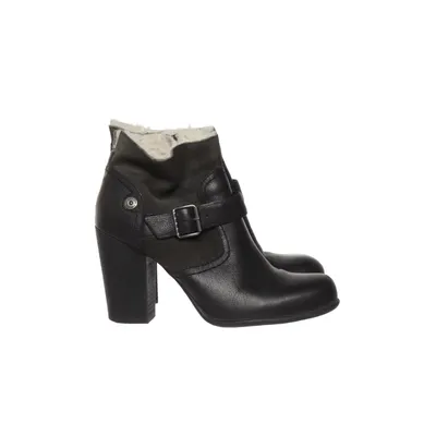 Bottines (Noir) de Hilfiger Denim Cuir, Daim
