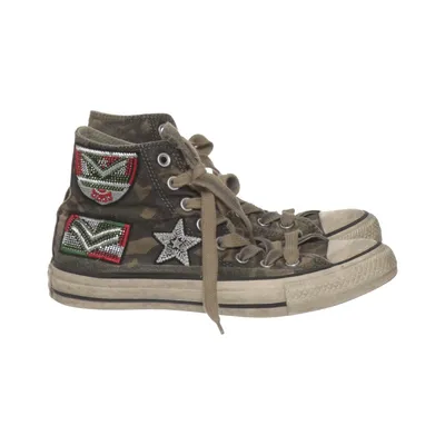 Canvas sko (Grå, Grøn, Flerfarvet) fra Converse